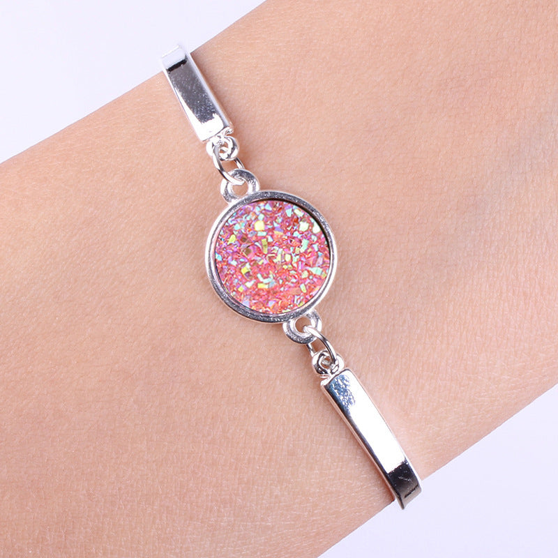 Pulsera de corazón de plata