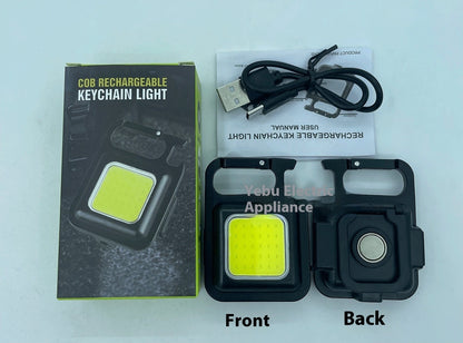 Wholesale Strong Light Keychain Light Rechargeable Household Magnetic Suction Emergency Light Outdoor Portable Mini Torch