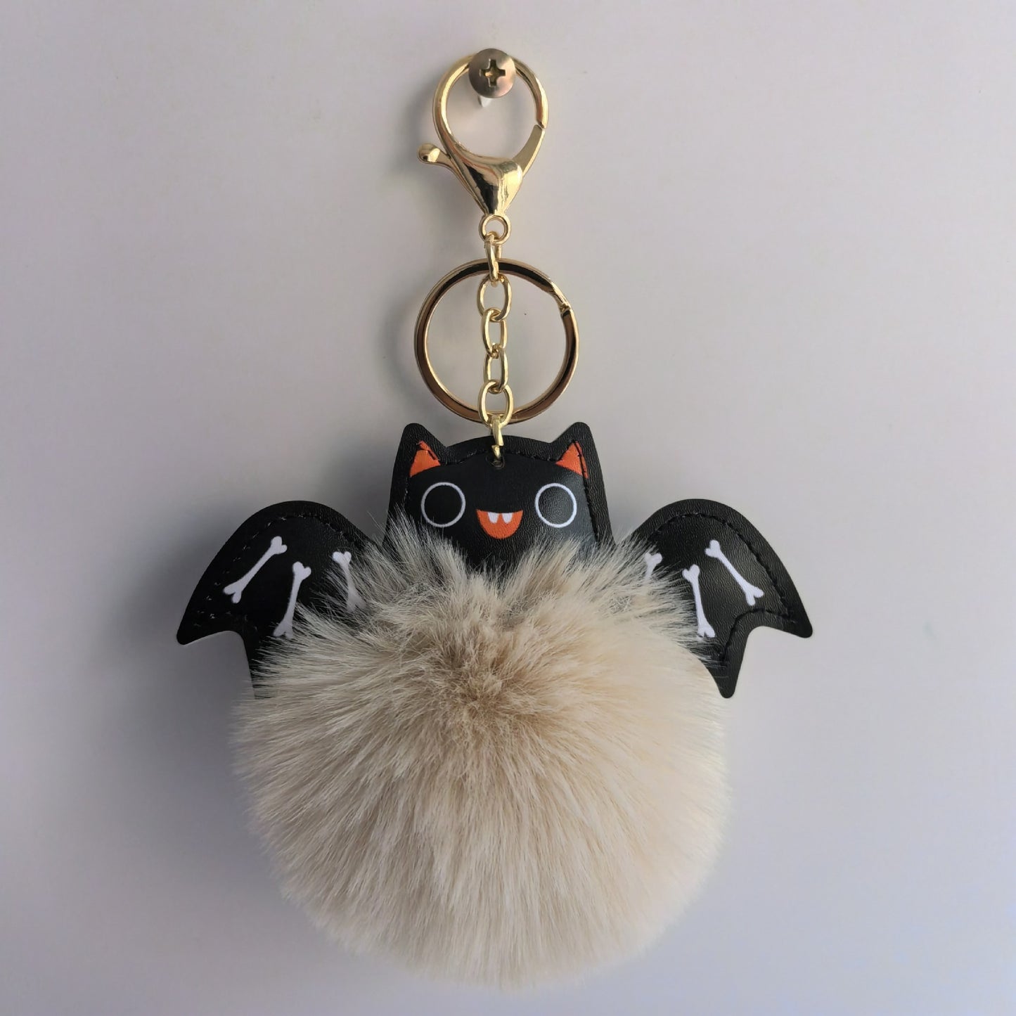 Summer Halloween Keychain Cartoon Leather