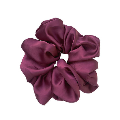 New Oversized Hair Band Smooth Satin French Elegant