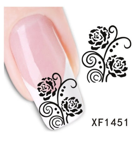 Watermark Nail Sticker