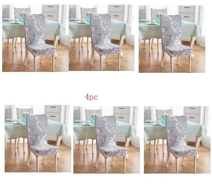 Funda para silla de casa Funda para silla de hotel Funda para silla elástica siamesa Funda para asiento de ordenador de oficina