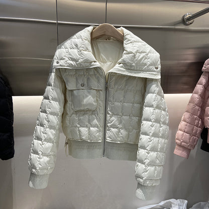 Chaqueta de plumón de invierno para mujer, moda coreana