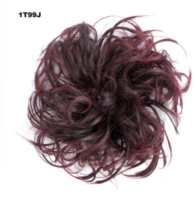 Wig hair ring chicken tail