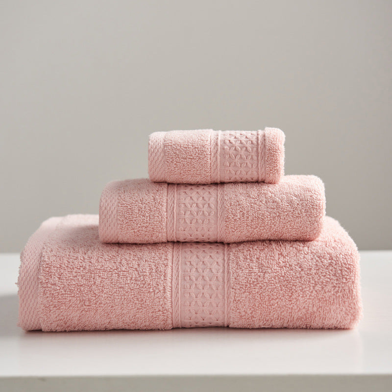 Minimalist Style Square Towel Towel Bath Towel Set Towel Pure Cotton