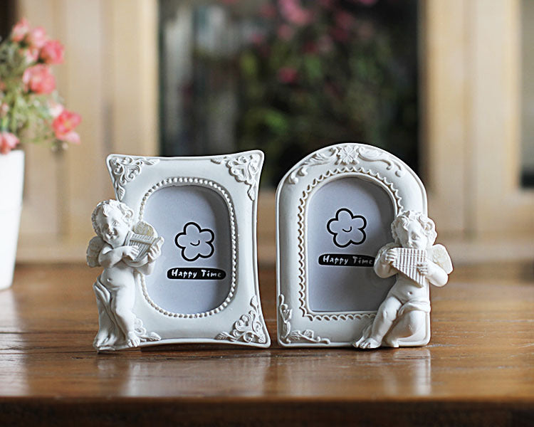 Cupid little angel photo frame