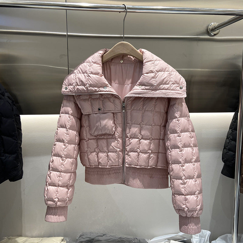 Chaqueta de plumón de invierno para mujer, moda coreana