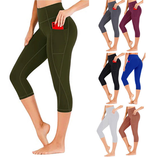 Pantalones cortos Ropa de yoga Leggings Pantalones de fitness estampados