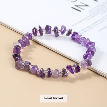 Women's Simple And Versatile Crystal Stone Bracelet