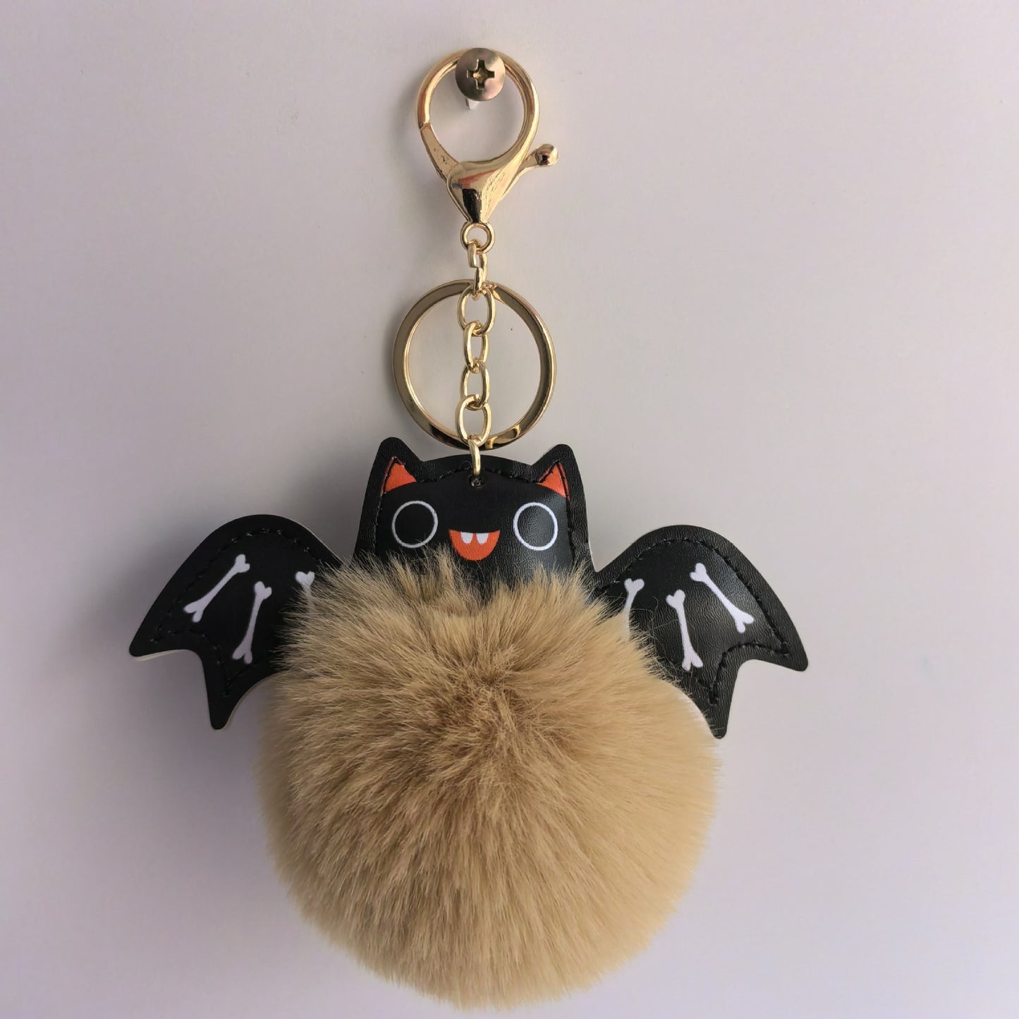 Summer Halloween Keychain Cartoon Leather