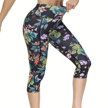 Pantalones cortos Ropa de yoga Leggings Pantalones de fitness estampados