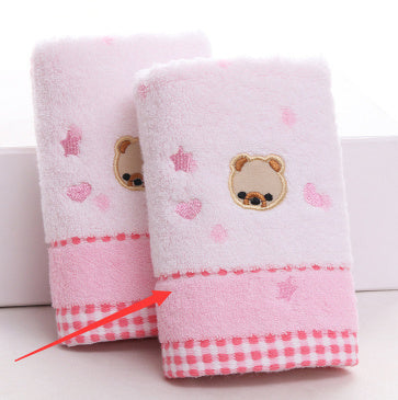 Children's cotton cartoon towel