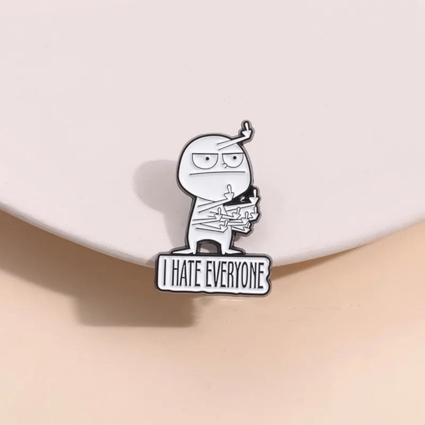 Funny Brooch Metal Korean Version