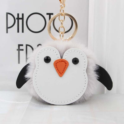 Creative Plush Handbag Pendant Keychain