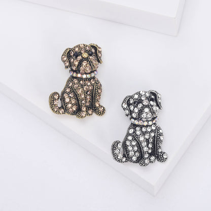 Animal Creative Water Diamond Brooch