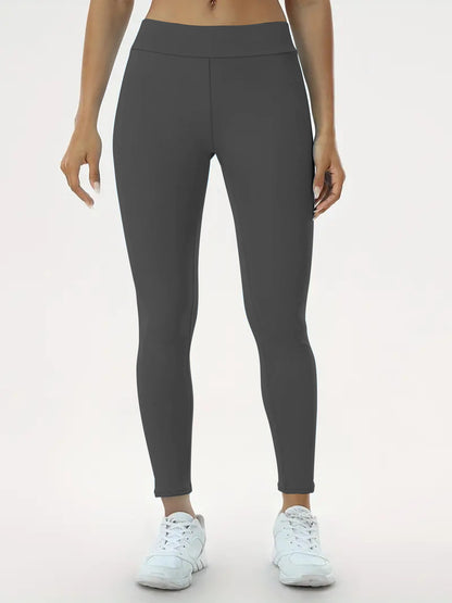 Pantalones de yoga para mujer, cintura alta, realce, elásticos, ajustados, para fitness