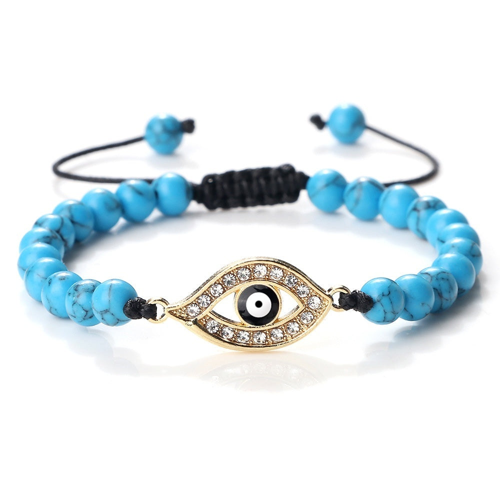 Devil's Eye Micro Inlaid Zircon Bracelet For Women