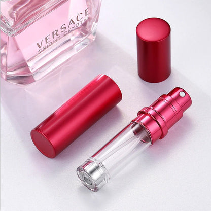 Vaporizadores de perfumes con fondo embotellado lleno de perfume, de alta gama, para viajes, portátiles, dispensadores de pequeñas muestras vacías