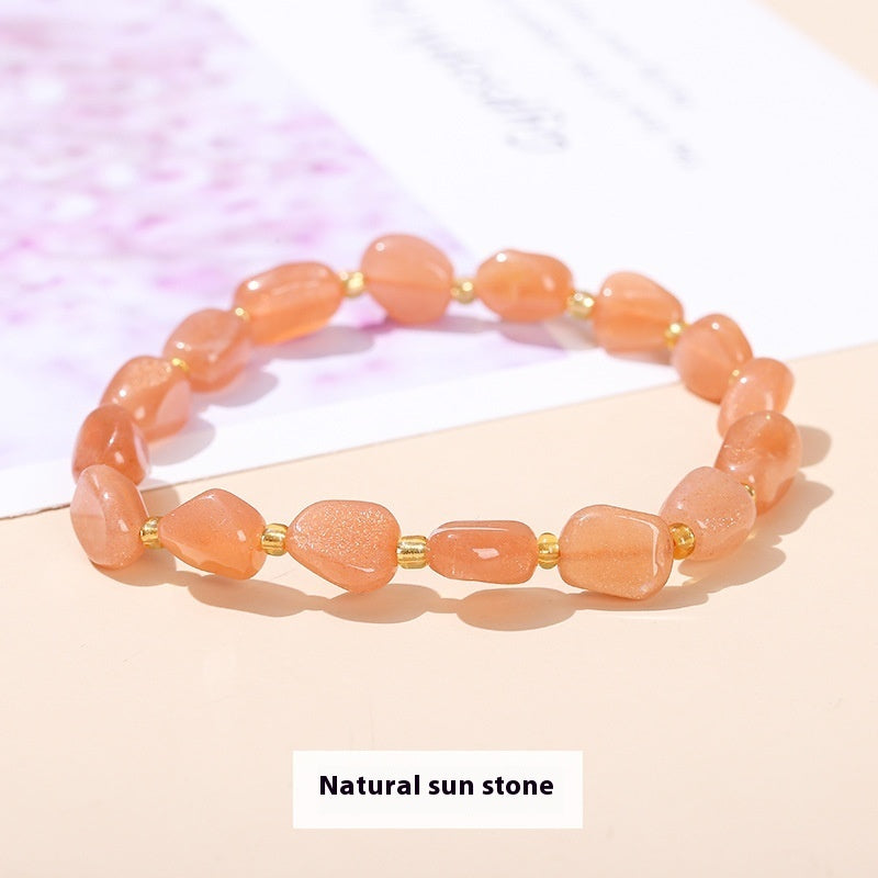 Women's Simple And Versatile Crystal Stone Bracelet