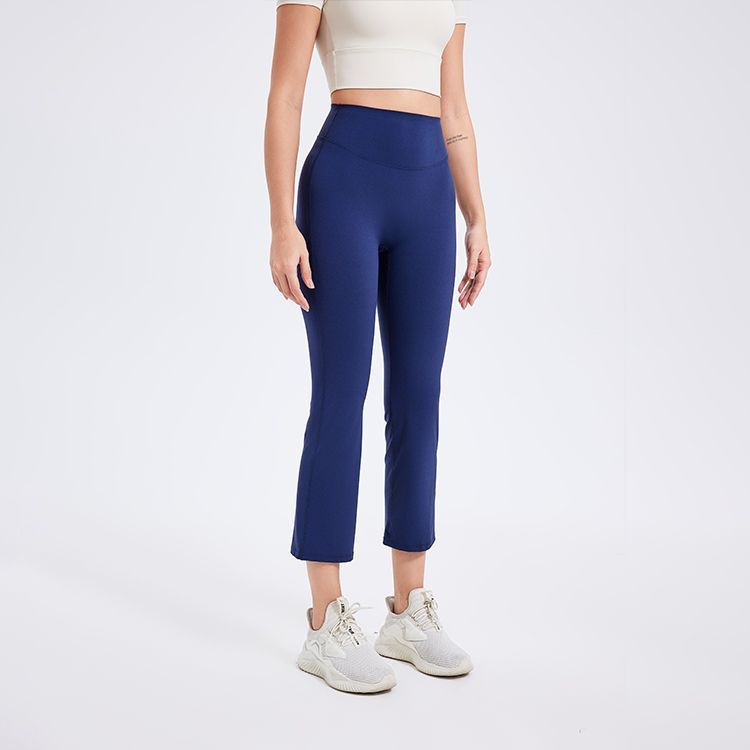 Pantalones de yoga ajustados de cintura alta para mujer de verano