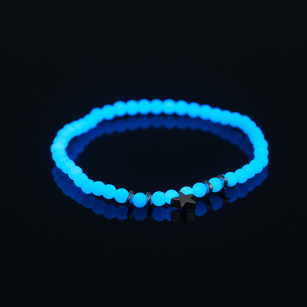 Accesorios para pulseras luminosas con forma de corazón y luna