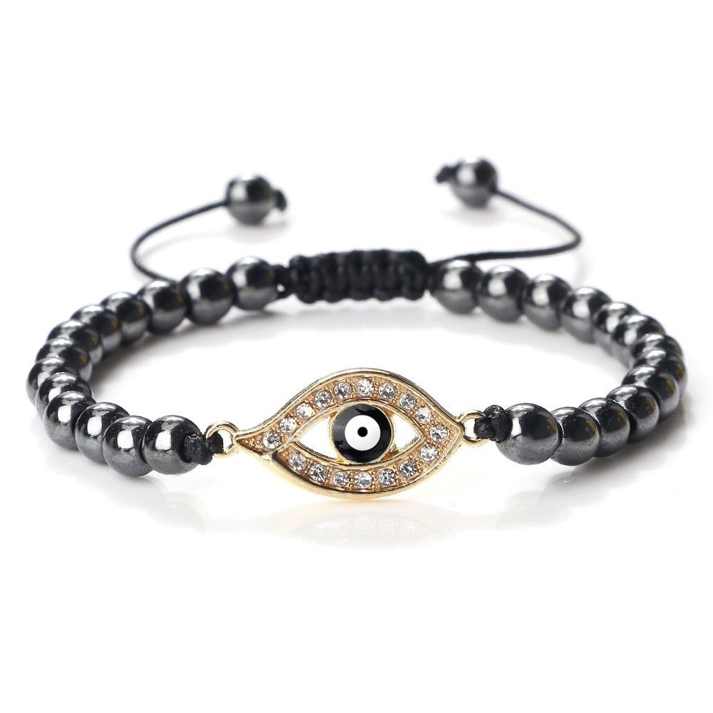 Devil's Eye Micro Inlaid Zircon Bracelet For Women