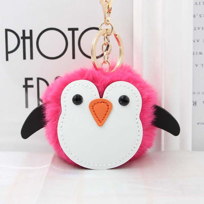 Creative Plush Handbag Pendant Keychain