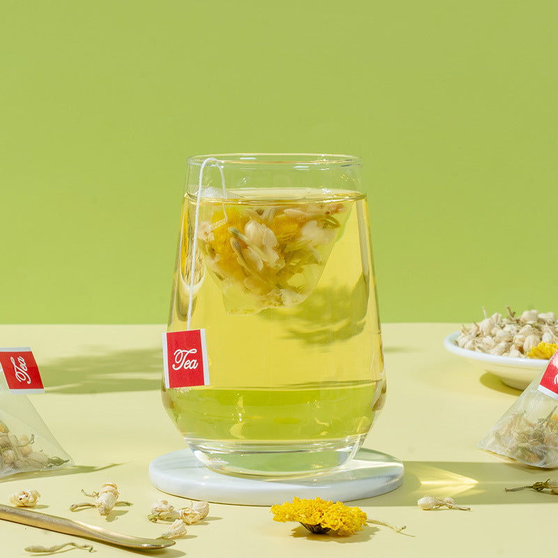 Jasmine Chrysanthemum And Gold Silver Flower Tea Bag Independent Set