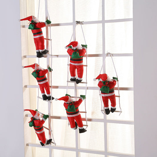 Adornos navideños Escalera de Papá Noel