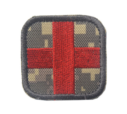 US Army Armband Tactical Embroidery Velcro Chest Strip Patches Medical