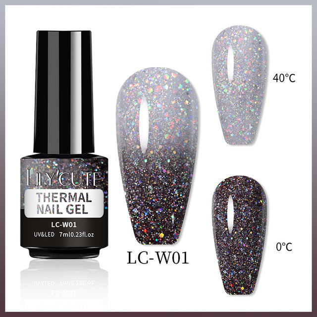 Thermal Gel Color Changing Nail Polish