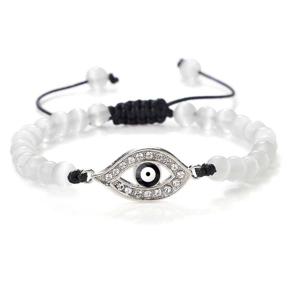 Devil's Eye Micro Inlaid Zircon Bracelet For Women