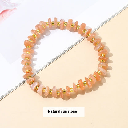 Women's Simple And Versatile Crystal Stone Bracelet