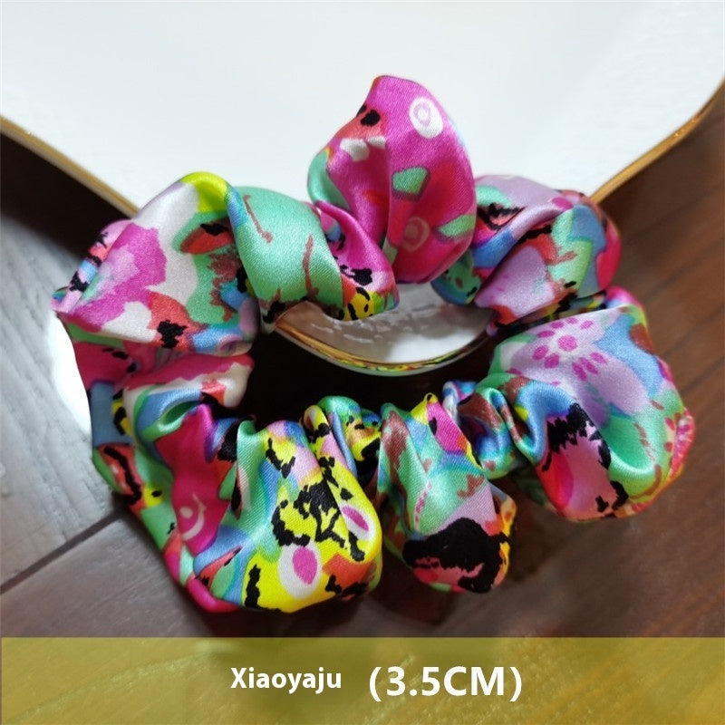 Crepe Satin French Handmade Silk Hair Ring