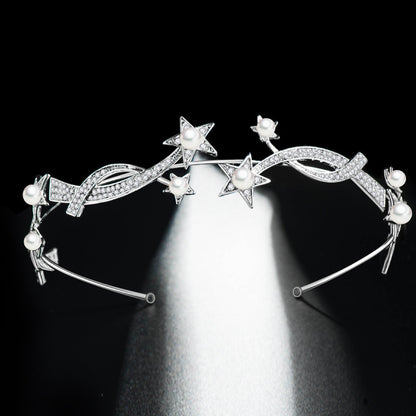 Nueva diadema de novia con corona de princesa XINGX