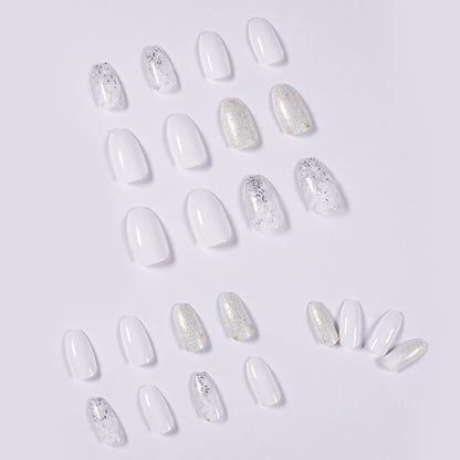 Ice Glitter Short Ballet Foreign Trade Section Wears Nail Art