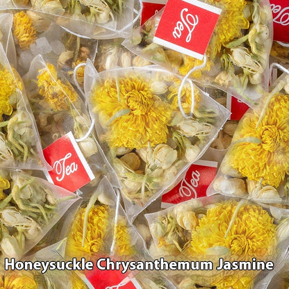 Jasmine Chrysanthemum And Gold Silver Flower Tea Bag Independent Set