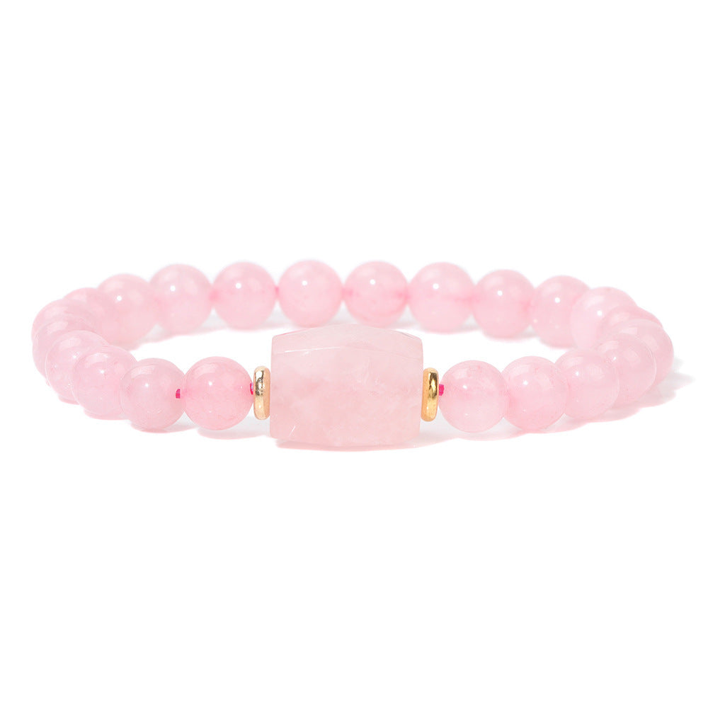 Pulsera de cuentas de piedra natural para mujer