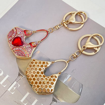 Fashion Exquisite Diamond Crystal Car Key Ring