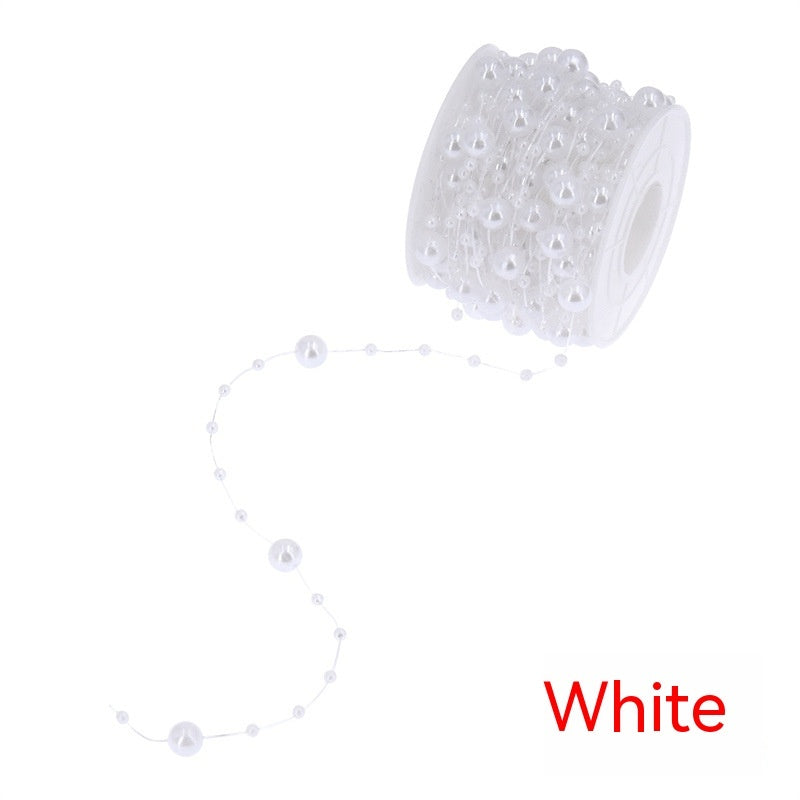 Starry Pearl Plastic Fishing Line Beads String