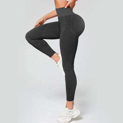 Ropa de yoga sin costuras para mujer, estilo europeo y americano, de secado rápido, para correr y hacer deporte