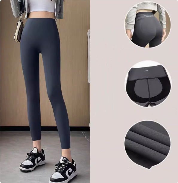 Leggings de vellón de cordero para mujer