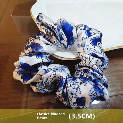 Crepe Satin French Handmade Silk Hair Ring