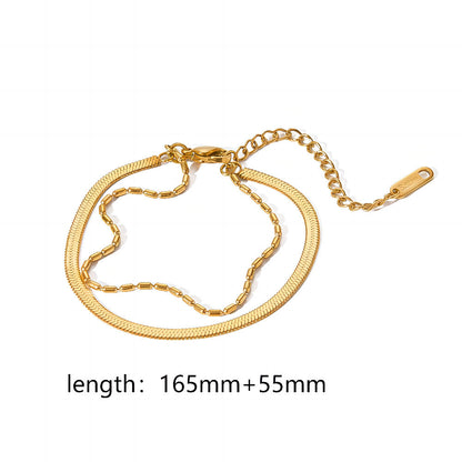 Conjunto de pulseras de estilo minimalista de moda para mujer