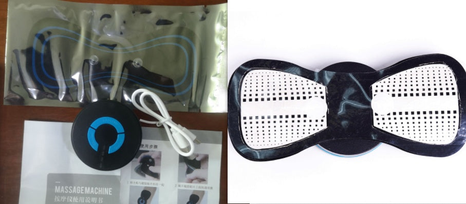 Mini masajeador eléctrico práctico para hombros y cuello para la columna cervical