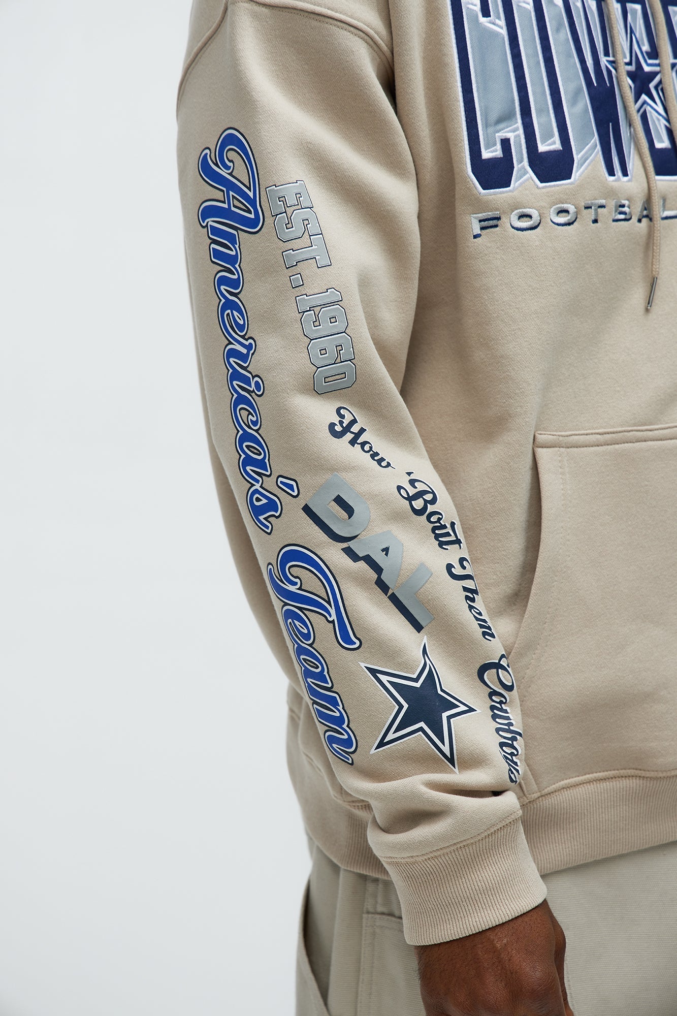 Cowboys City Connect Hoodie - Sand