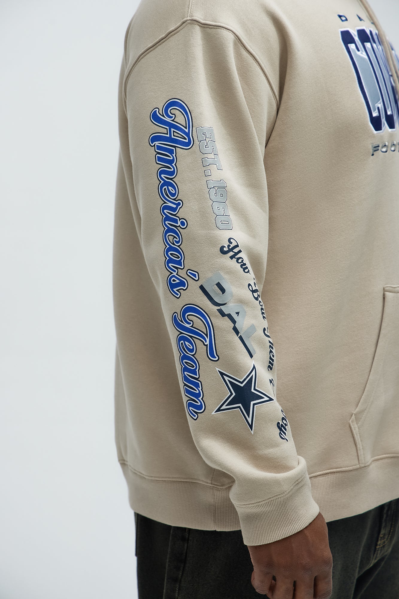 Cowboys City Connect Hoodie - Sand